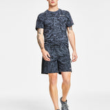 Champion Men's Printed Hybrid Water Resistant 7 Shorts Black Size X-Large