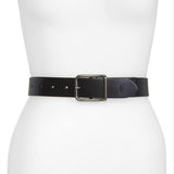 AllSaints Women's Leather Belt Black Size 38
