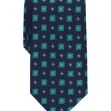 Club Room Men's Classic Geo Neat Tie Green Size Regular