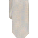 Alfani Men's Slim Neat Tie Yellow  Size Regular