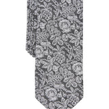Bar III Men's Wiles Skinny Floral Tie Black  Size Regular