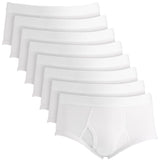Club Room Men's 8 Pack Briefs White Size X-Large