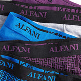 Alfani Men's 5 Pk Moisture Wicking Boxer Briefs Purple Size Small