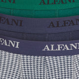 Alfani Men's 5 Pk Moisture Wicking Trunks Blue Size Large