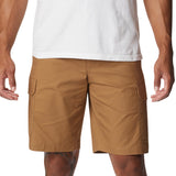 Columbia Men's Rapid Rivers Comfort Stretch Cargo Shorts Brown Size 42