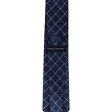Tommy Hilfiger Men's Classic Shadow Grid Tie Blue Size Regular
