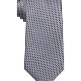 Tommy Hilfiger Men's Chainlink Textured Tie Blue Size Regular