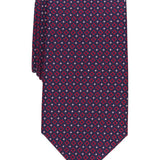 Club Room Men's Classic Floral Medallion Neat Tie Red Size Regular