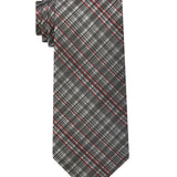 Calvin Klein Men's Slim Fancy Check Tie Green Size Regular