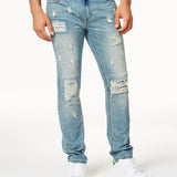 American Rag Men's Vintage Wash Distressed Jeans Blue Size 31x32