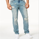 American Rag Men's Vintage Wash Distressed Jeans Blue Size 31x32