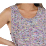 Style & Co Women's Side Slit Hi Lo Sweater Vest Gray Size Small