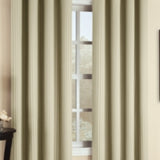 Sun Zero Maximus Woven Vertical Stripe Blackout 54 x 63 Curtain Panel Bedding