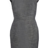 Anne Klein Women's Tweed Sheath Dress Black Size 16