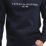 Tommy Hilfiger Mens Mock Neck 1/4 Zip Sweatshirt Blue Size XS