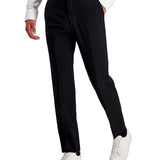A|X Armani Exchange Men's Slim Fit Wool Suit Separate Pants Black Size 34X34