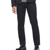 Calvin Klein Men's Slim Fit Authentic Five Pocket Sateen Pants Black Size 38X30