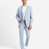 Kenneth Cole Reaction Men's Slim Fit Suits Blue Size 38