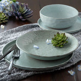Kaya Blue Dinnerware, Set of 16
