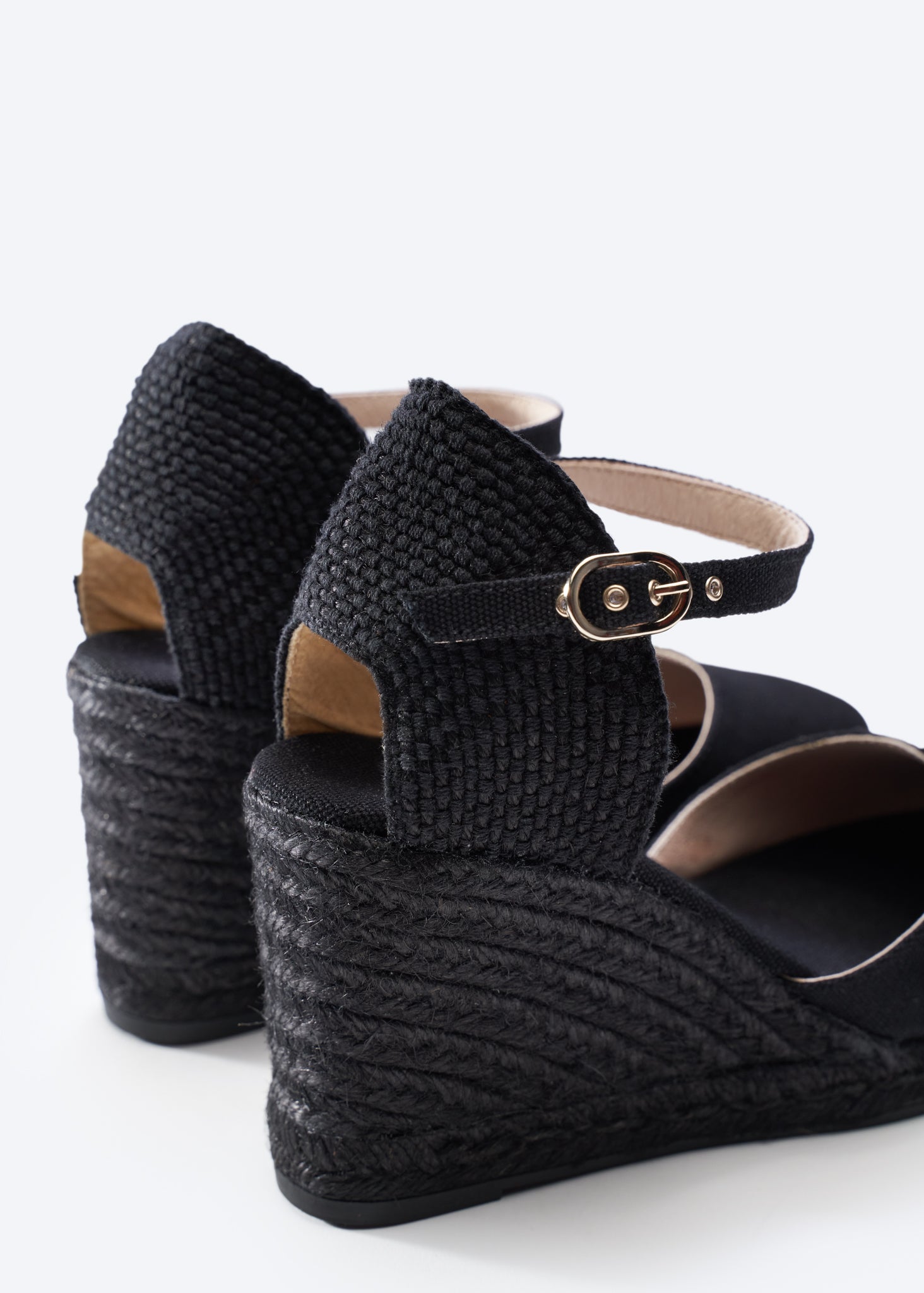 Satuna Canvas Espadrille Wedges