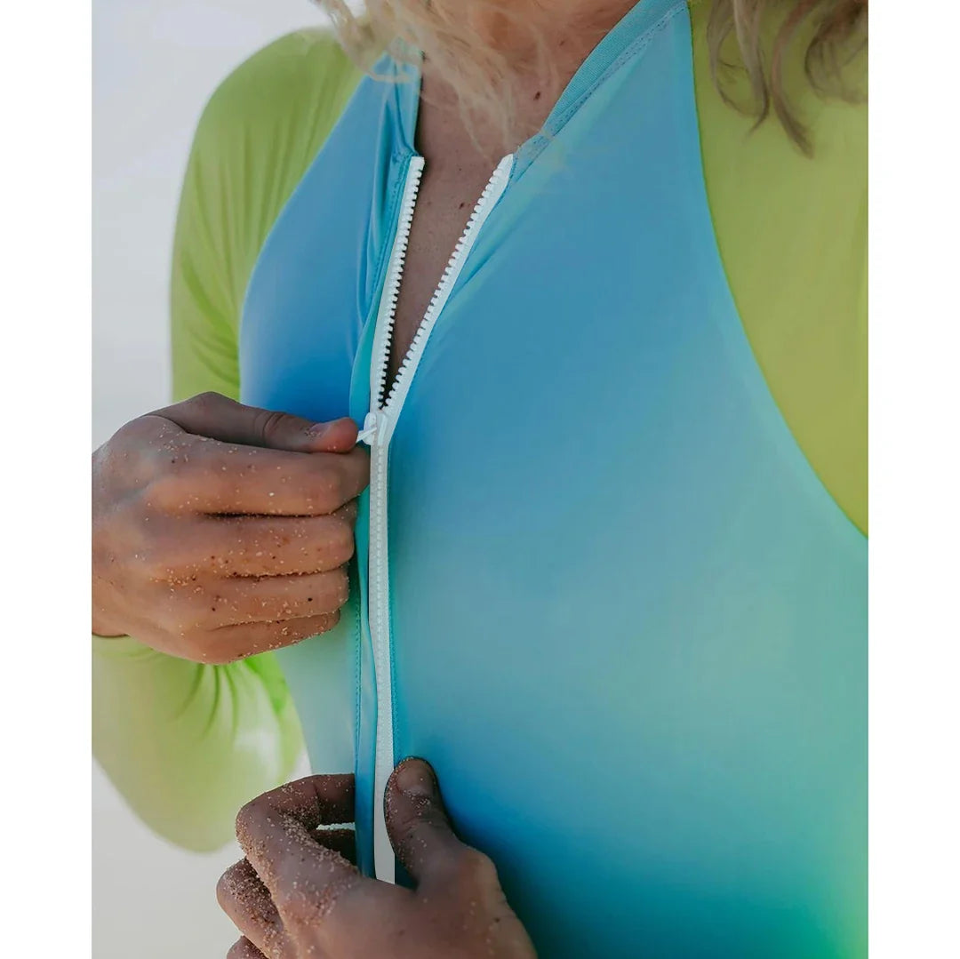 Aurie One Piece Long Sleeve Swimsuit