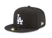 New Era 59FIFTY Los Angeles Dodgers Black/White Baseball Cap