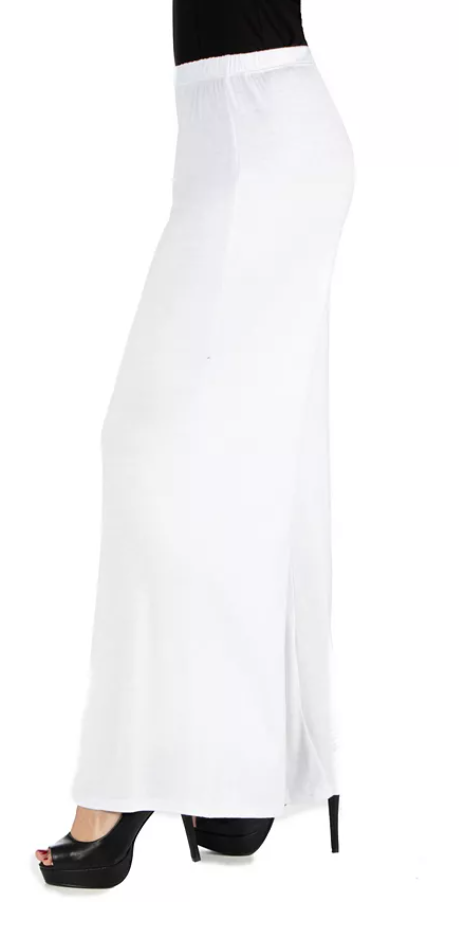 24seven Comfort Apparel Womens Medium Palazzo Pants