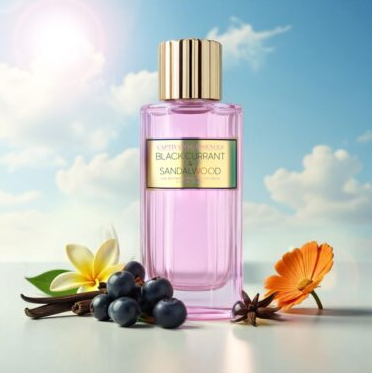 Captivating Essences Black Currant & Sandalwood EDP for Women 4.2 oz