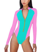 Surfing Sport Long Sleeve Swimsuit