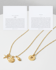 Sea Seeker & Pause Layered Necklace Set