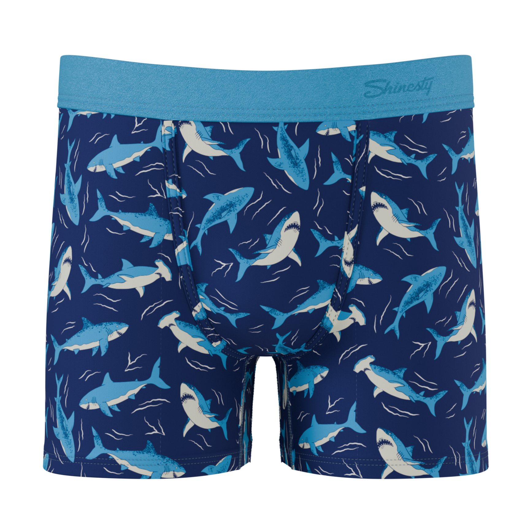 The Shark Lark | Shark Boy's Boxer Briefs