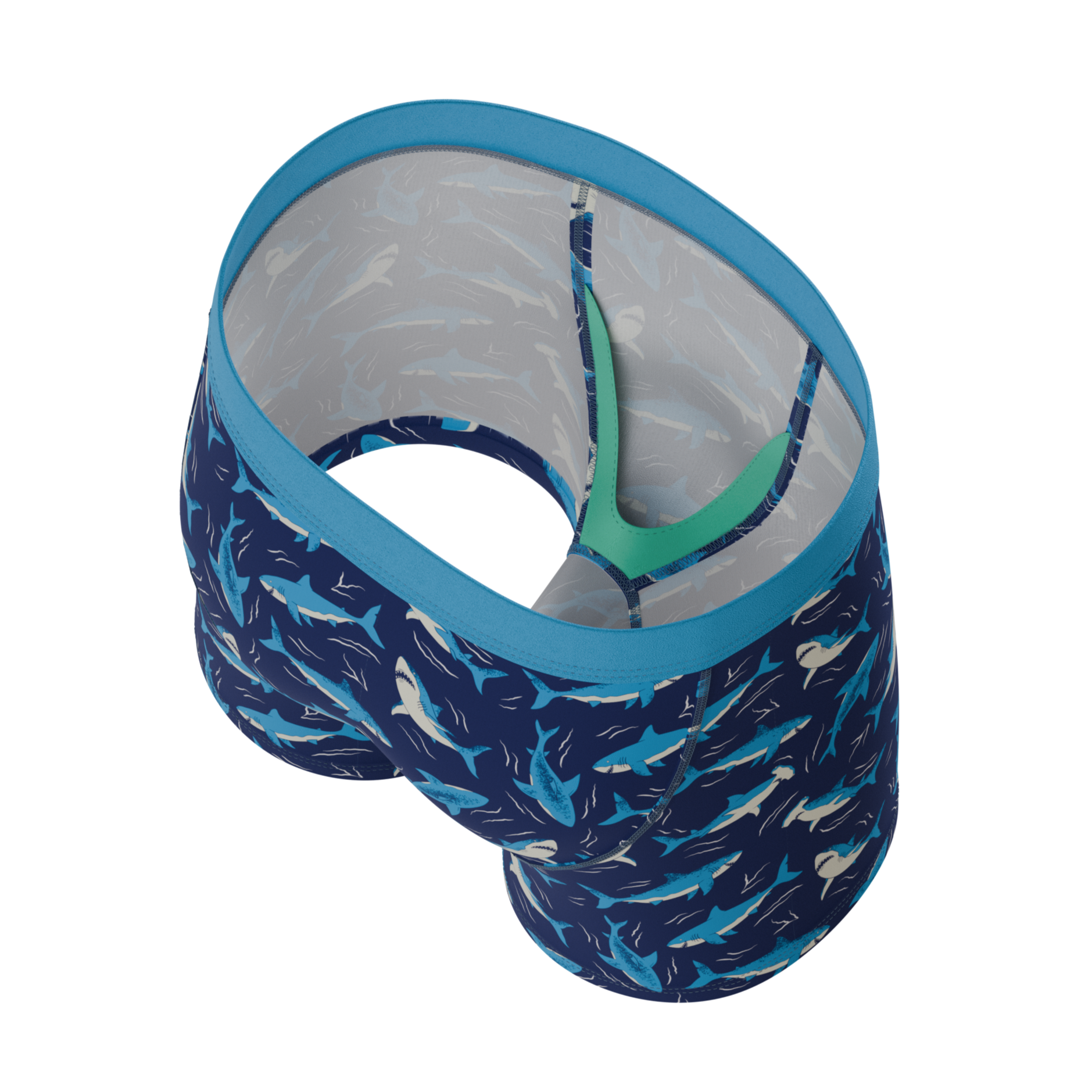 The Shark Lark | Shark Boy's Boxer Briefs