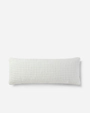Snug Waffle Lumbar Pillow