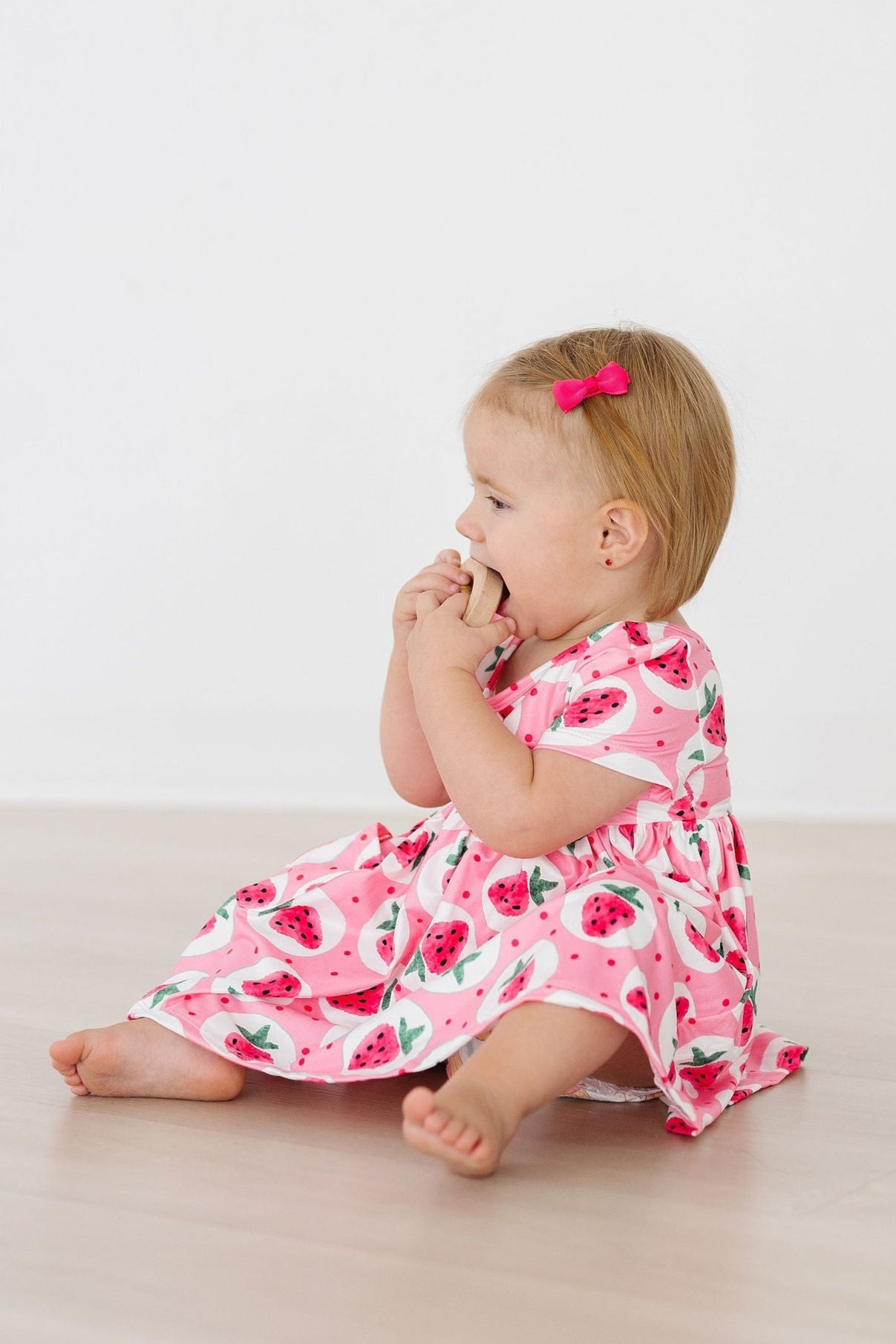 Strawberry Fields S/s Pocket Twirl Dress