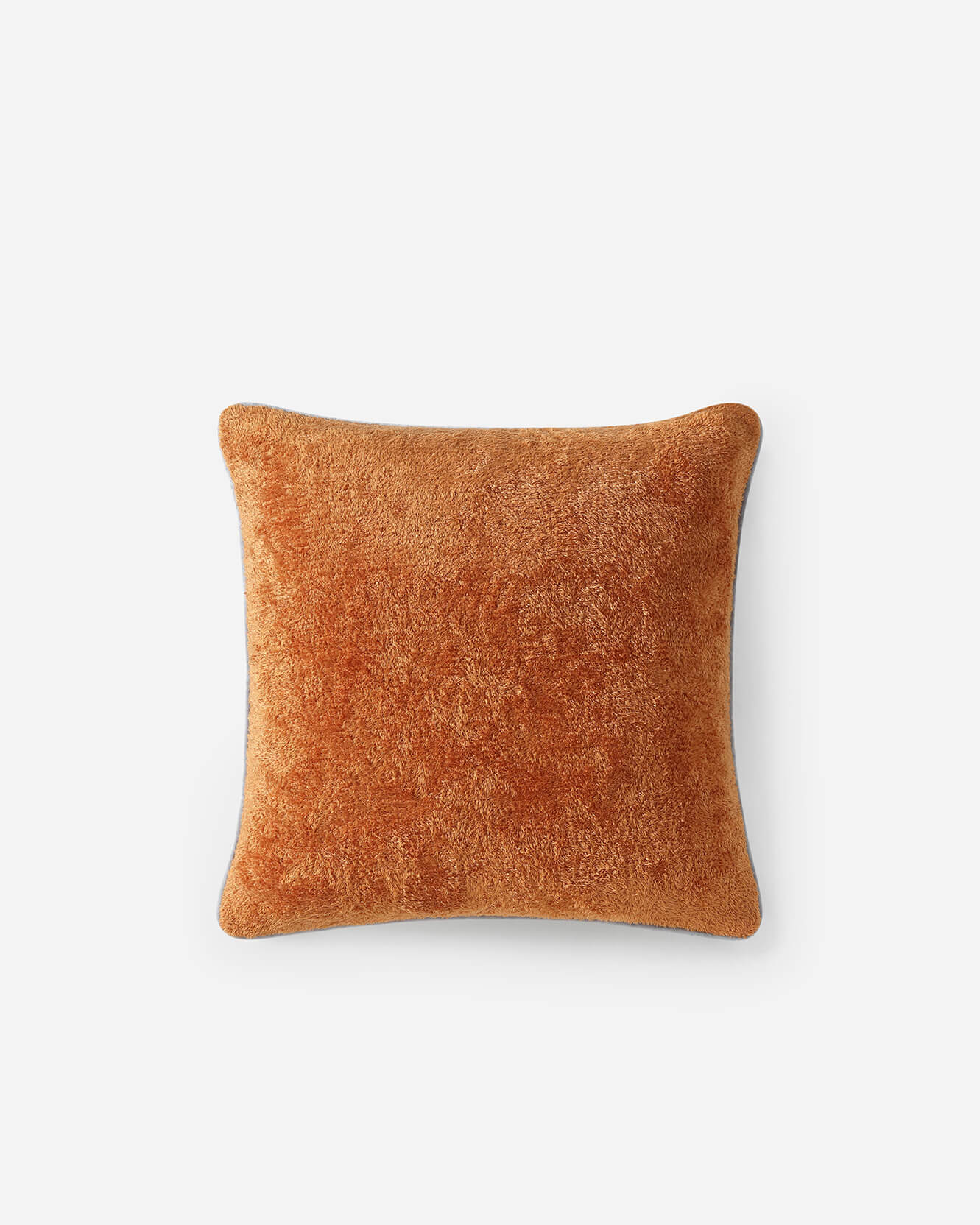 Cloud Silque Throw Pillow With Piping
