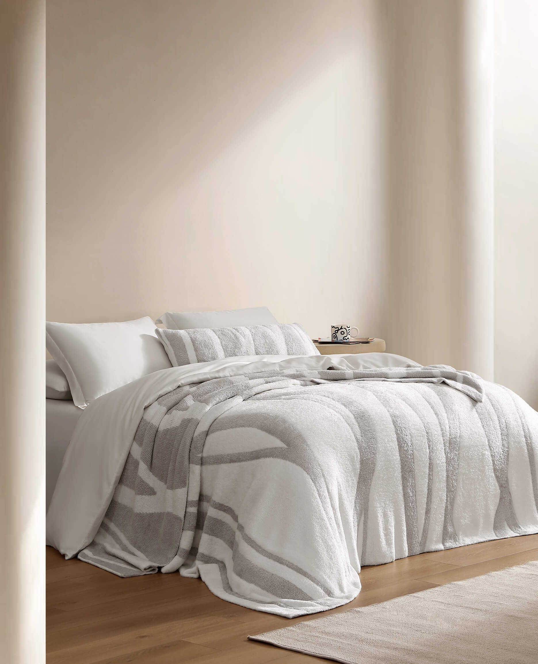 Cloud Silque Woodland Lumbar Pillow