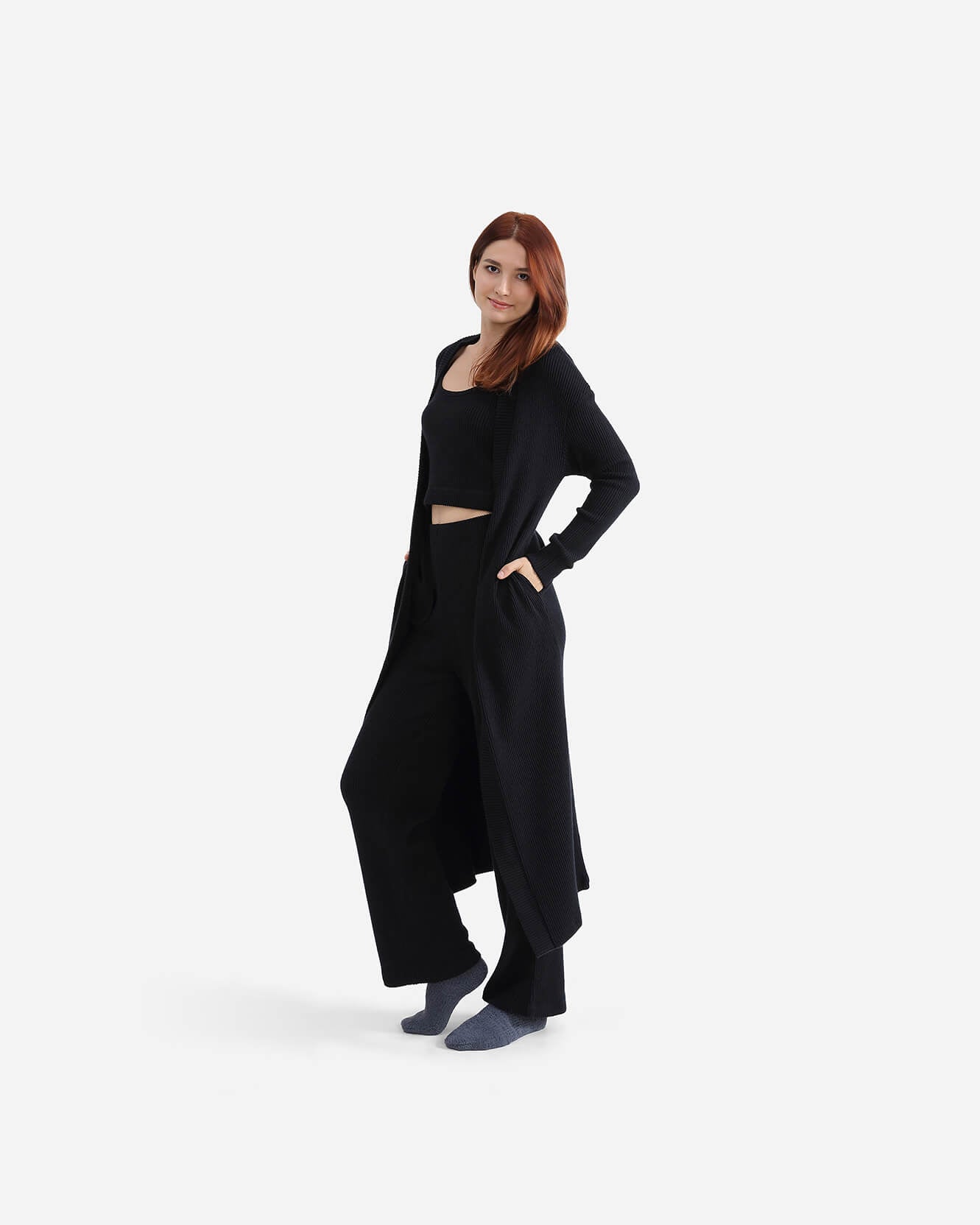 Cloud Knit Long Cardigan