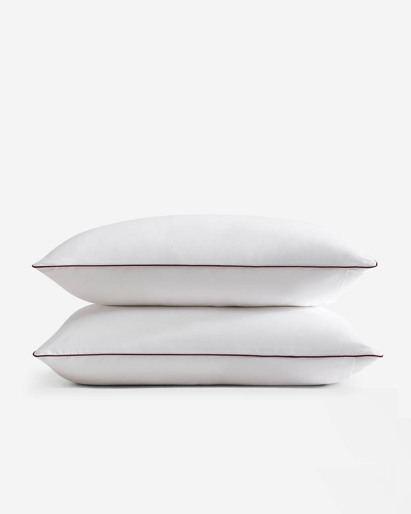 Luxe Bamboo Sham Set With Piping