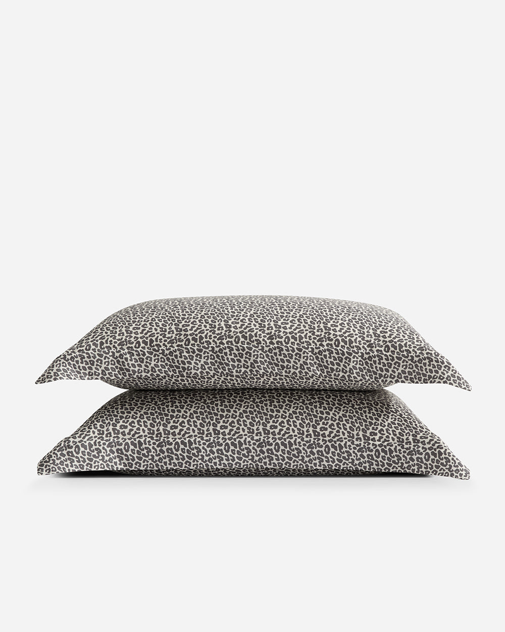 Silky Lyocell Leopard Print Sham Set