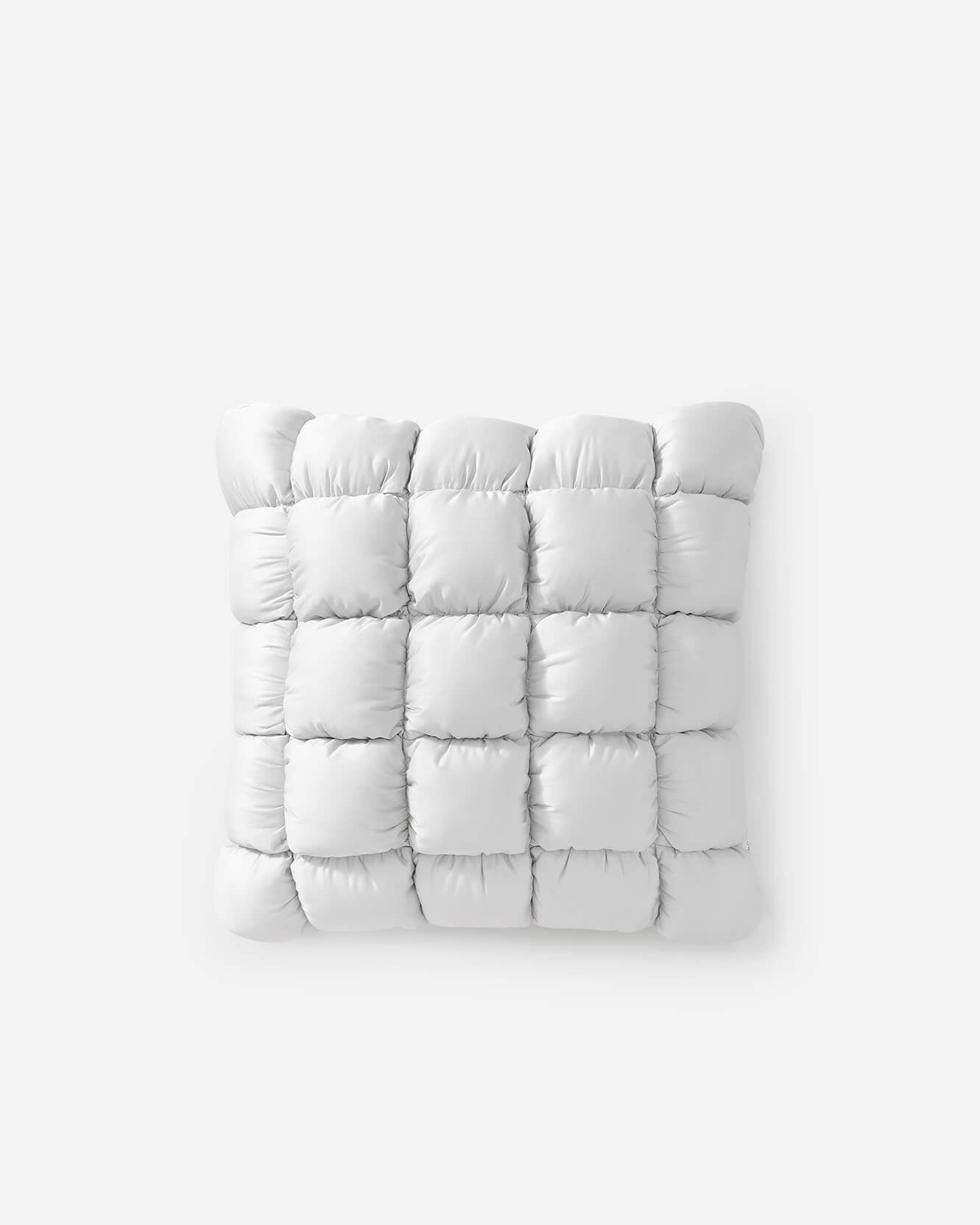 Silky Lyocell Puff Throw Pillow