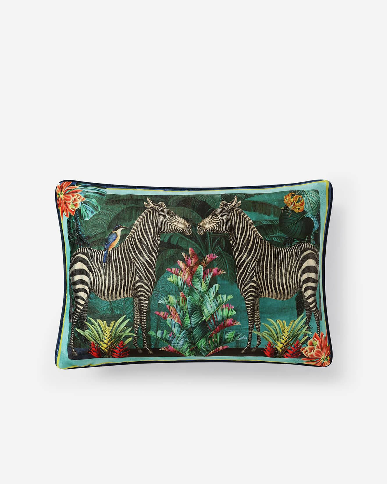 Vintage Zebra Small Lumbar Pillow | Last Chance