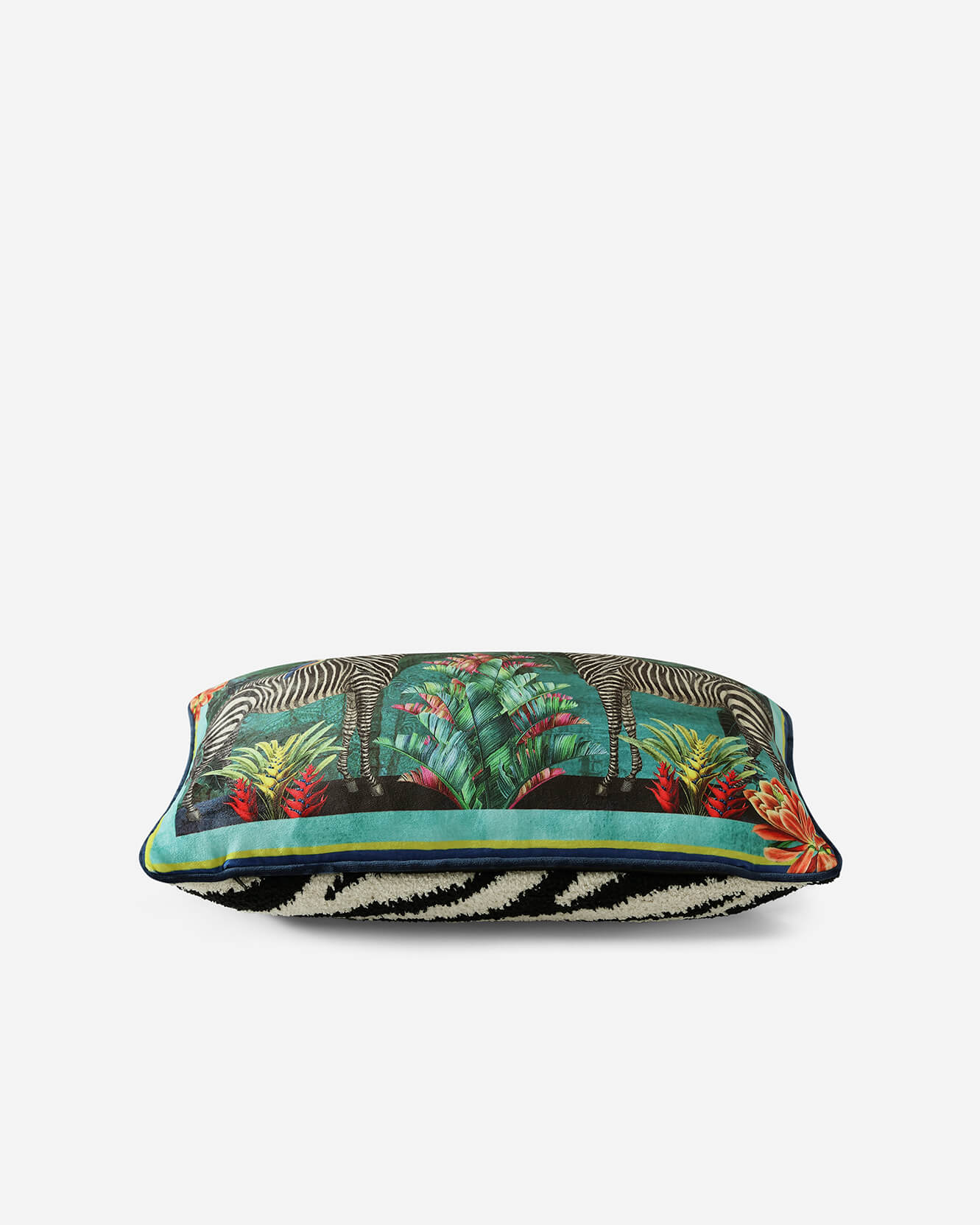 Vintage Zebra Small Lumbar Pillow | Last Chance