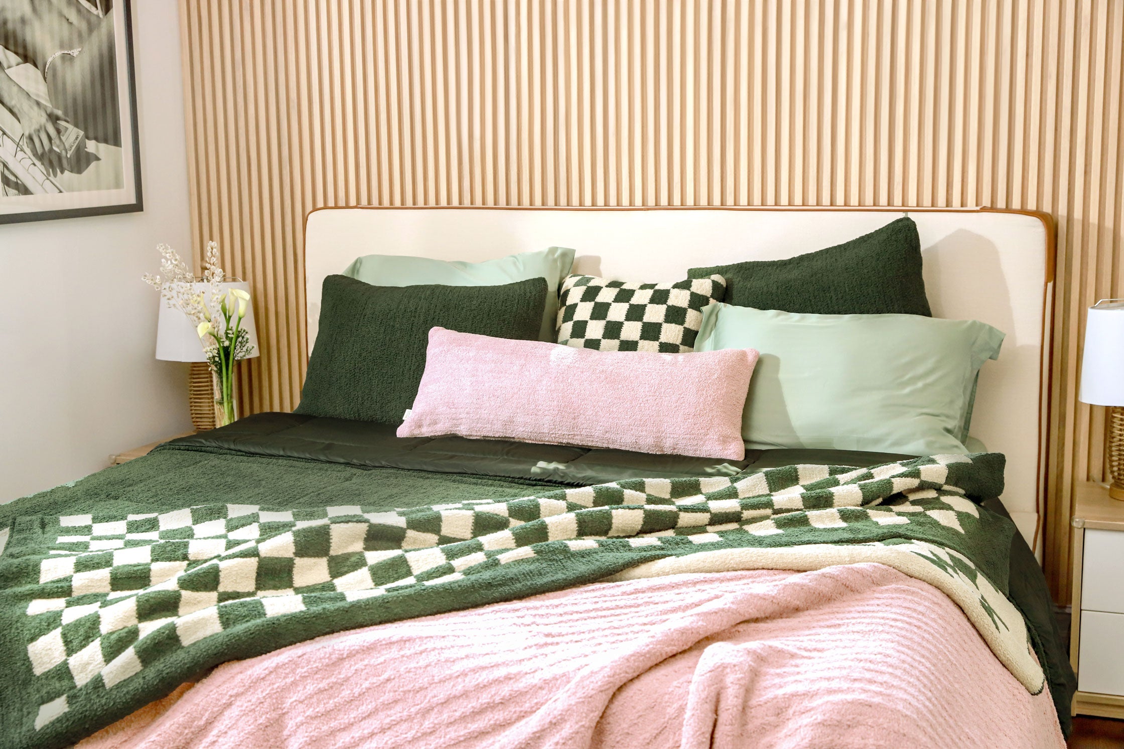 Checkerboard Throw Pillow