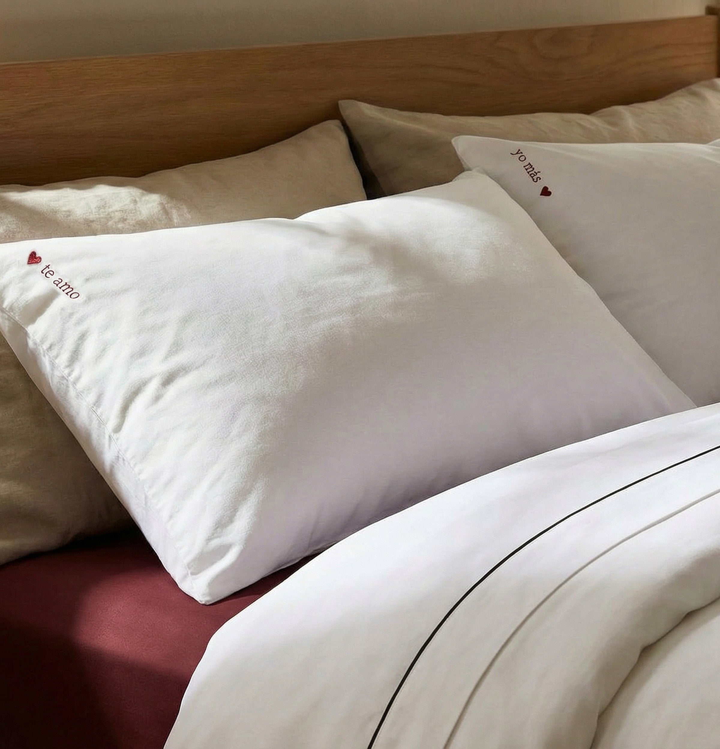 Luxe Bamboo Duvet Cover With Piping