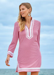 Amelia Island Pique Tunic Dress