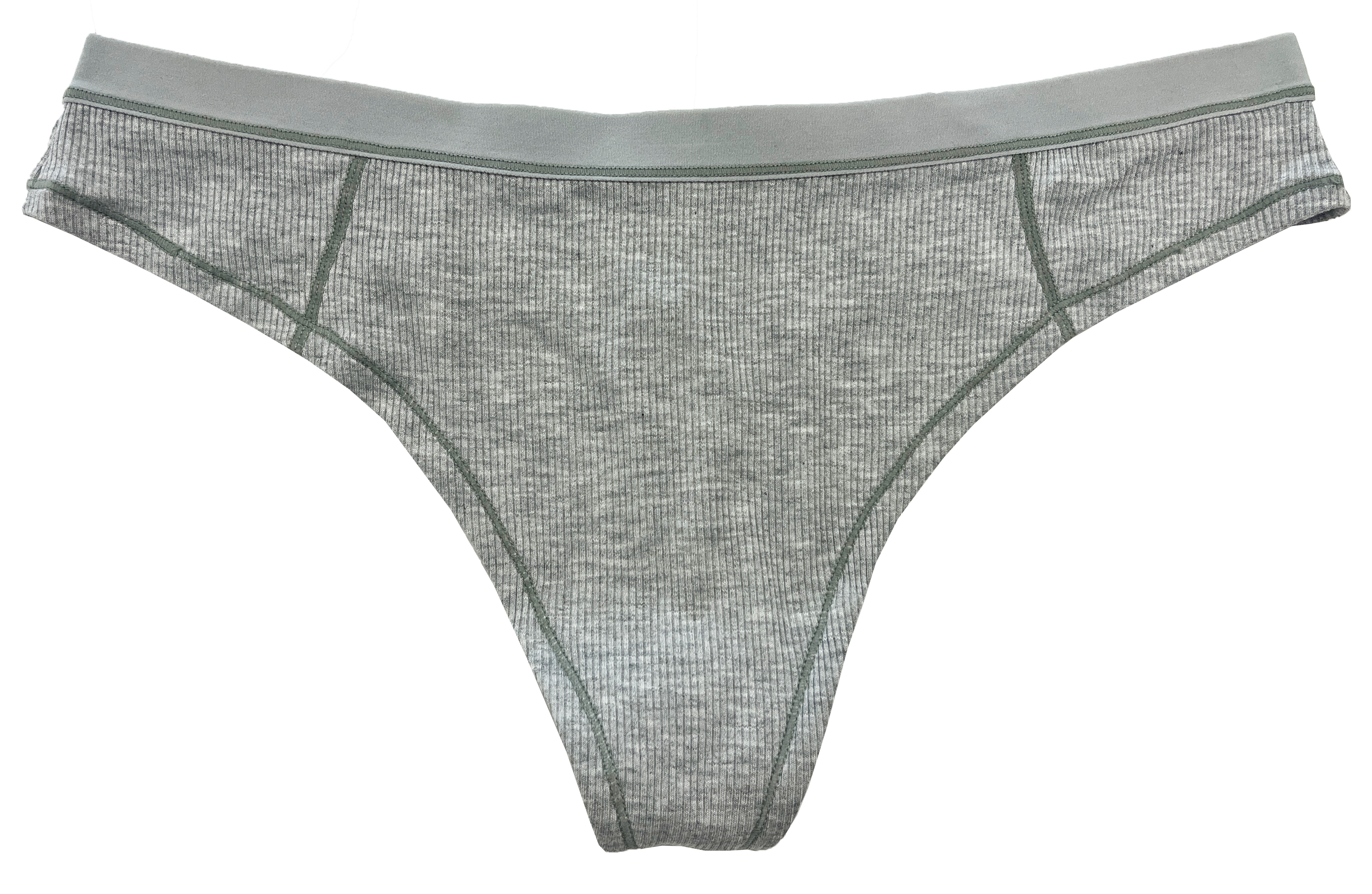 Modal Thong With Contrast Stitch, Xs-2x