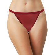 Mesh Thong With Elastic Waist, Xs-2x