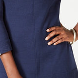Karen Scott Women's Cotton Sweater Navy Size X-Large