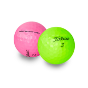 Used Titleist Color Mix Golf Balls - 1 Dozen