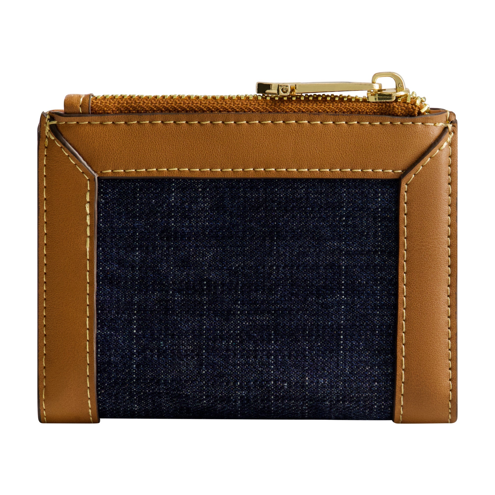 True Religion Buddha Patch Small Denim Wallet, Dark Denim